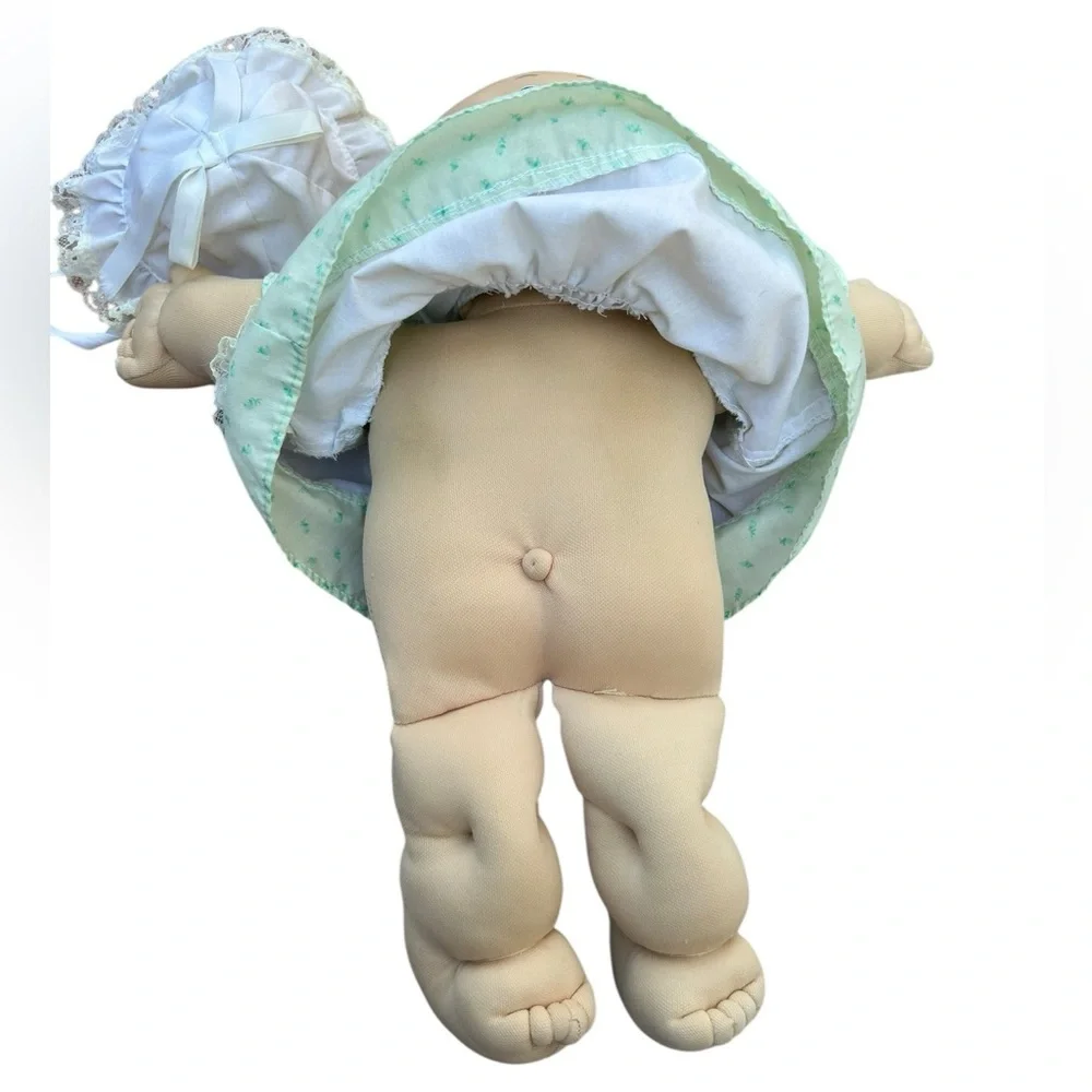 Cabbage Patch Kids Preemie  1978 1982 Xavier Roberts Blue Eyes Original Outfit